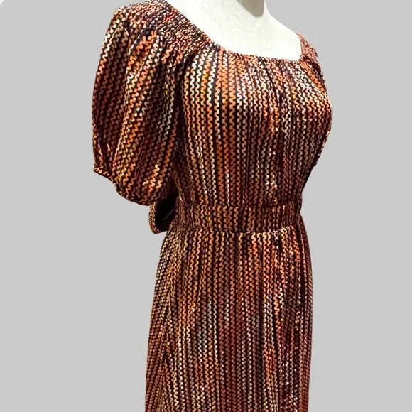 ‼️💥PRICE DROP ☄️ 
NWT Ramy Brook Striped Megan Cutout Maxi Dress Size XS - Picture 6 of 13